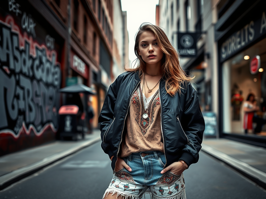uccbr.ro | Stiluri boho cu geacă bomber – îmbrăcăminte liber aleasă