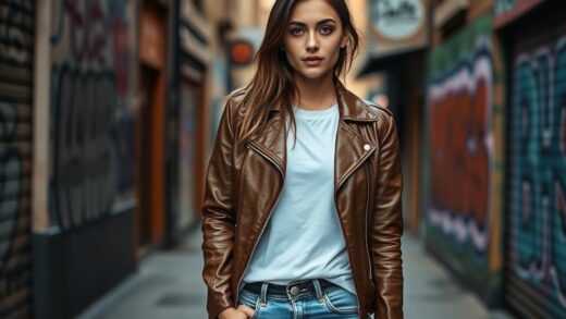 uccbr.ro | Cum să stilizezi o geacă de piele pentru un look de stradă